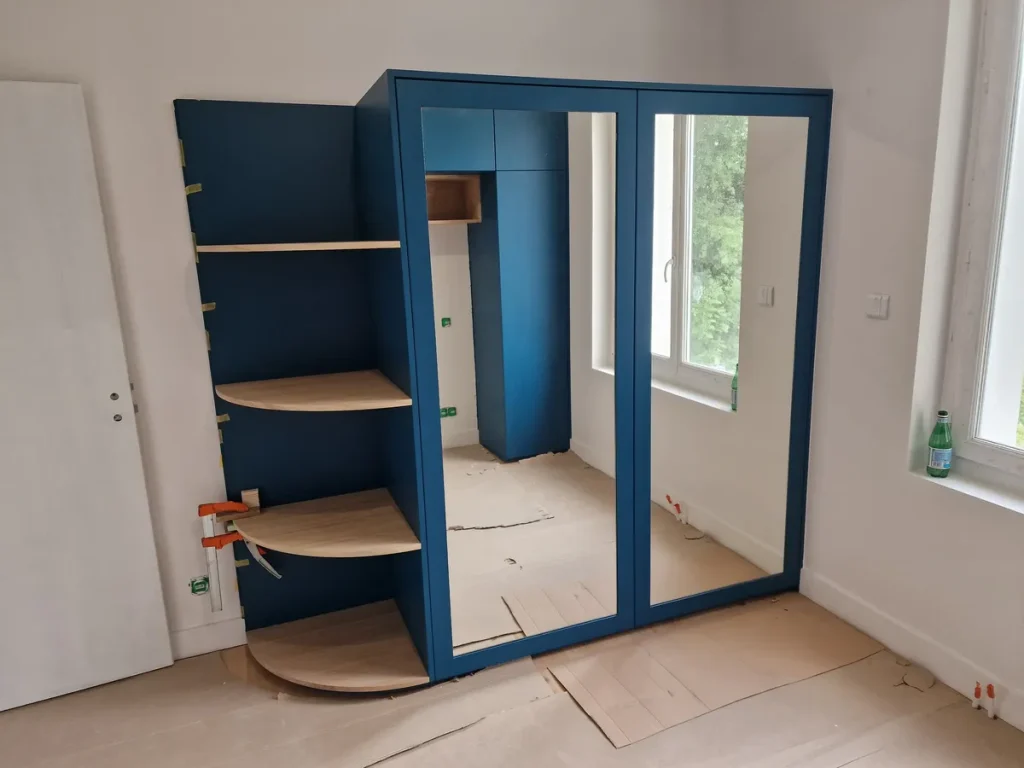 Réalisation d'agencement par EB Conception, menuisier et ébéniste à Saintes