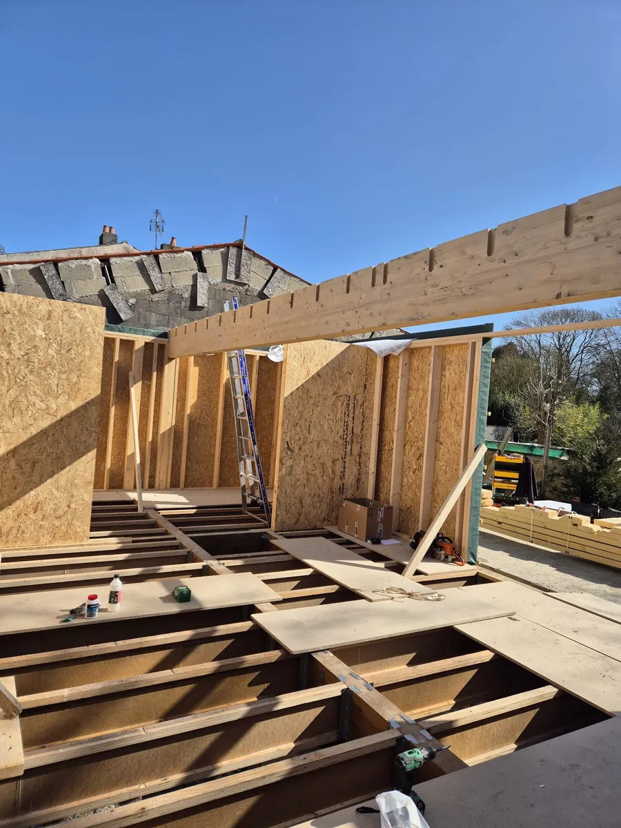 Réalisation de charpente par EB Conception, menuisier et ébéniste à Saintes